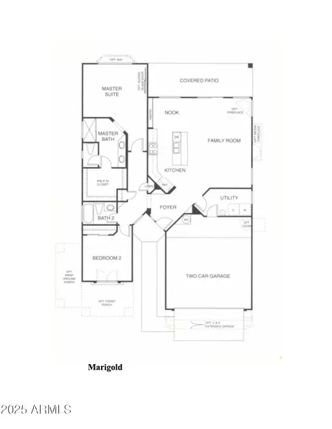 Floorplan - 4335 E Walnut Rd, Gilbert, AZ 85298 photo 1 of 1