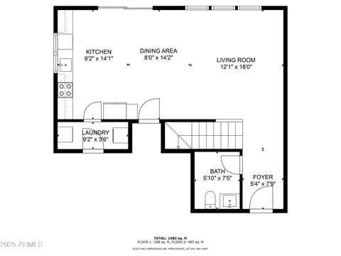 Floorplan - 3237 S Chaparral Rd, Apache Junction, AZ 85119 photo 1 of 2
