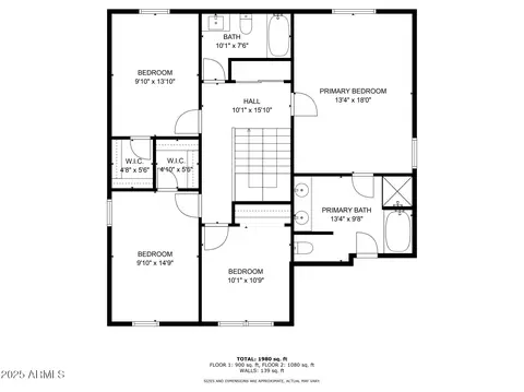 Floorplan - 8917 E Posada Ave, Mesa, AZ 85212 photo 2 of 3