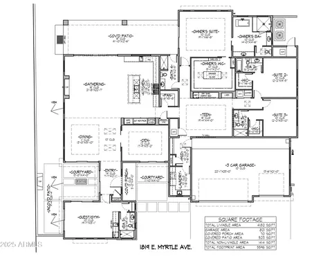 Floorplan - 1819 E Myrtle Ave, Phoenix, AZ 85020 photo 1 of 1