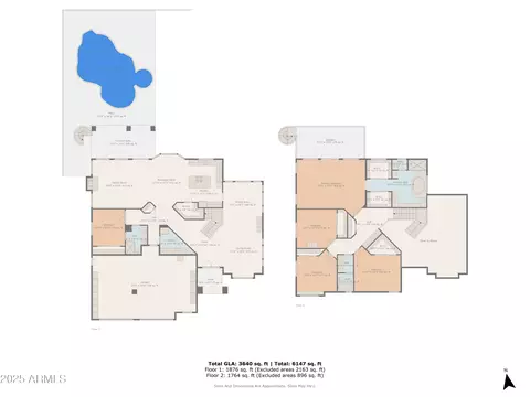 Floorplan - 4436 E Tremaine Ave, Gilbert, AZ 85234 photo 1 of 3