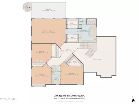 Floorplan - 4436 E Tremaine Ave, Gilbert, AZ 85234 photo 3 of 3
