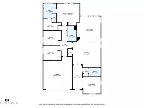 Floorplan - 874 E Doral Ct, Gilbert, AZ 85297 photo 1 of 1