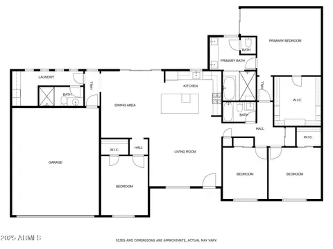 Floorplan - 1540 W Lawrence Ln, Phoenix, AZ 85021 photo 1 of 1