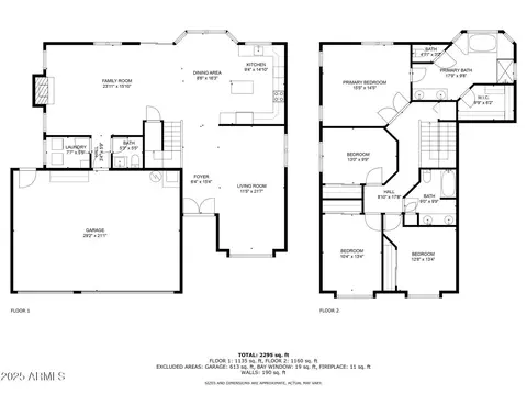 Floorplan - 2302 E Mountain Sky Ave, Phoenix, AZ 85048 photo 3 of 3