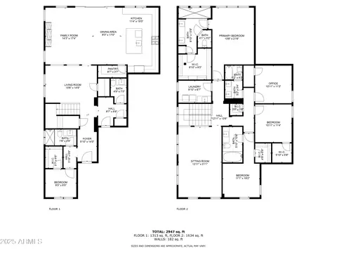 Floorplan - 3543 E Appaloosa Rd, Gilbert, AZ 85296 photo 1 of 3