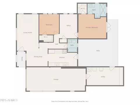 Floorplan - 1530 Earll Dr, Phoenix, AZ 85014 photo 2 of 2