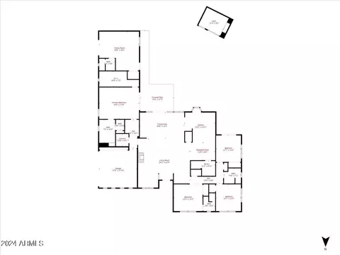 Floorplan - 3841 Elm St, Phoenix, AZ 85018 photo 1 of 1