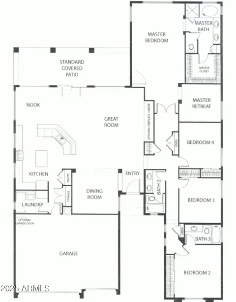 Floorplan - 6519 S Forest Ct, Gilbert, AZ 85298 photo 1 of 2