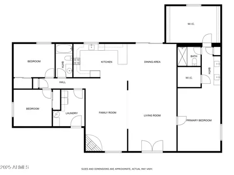 Floorplan - 2330 E Sahuaro Dr, Phoenix, AZ 85028 photo 1 of 2