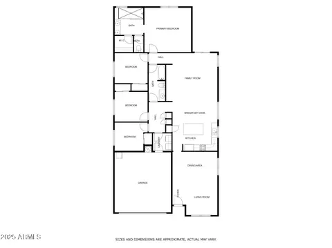 Floorplan - 3535 E Aris Dr, Gilbert, AZ 85298 photo 1 of 1