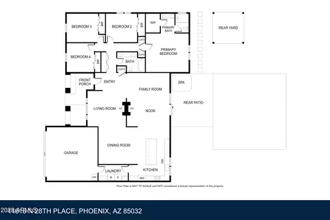 Floorplan - 14616 N 28th Pl, Phoenix, AZ 85032 photo 1 of 2