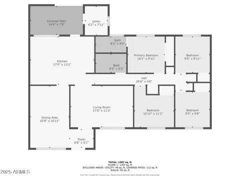 Floorplan - 2054 W Chambers St, Phoenix, AZ 85041 photo 1 of 1