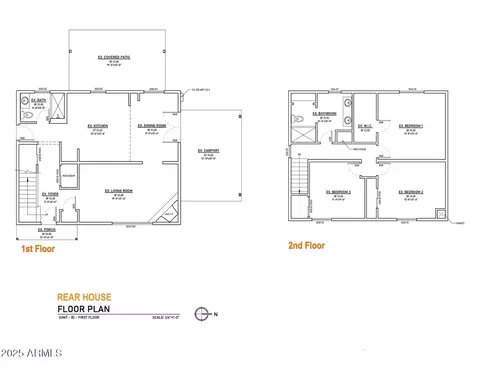 Floorplan - 1018 S 4th Ave, Phoenix, AZ 85003 photo 4 of 6