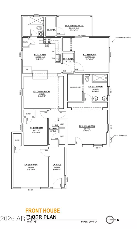 Floorplan - 1018 S 4th Ave, Phoenix, AZ 85003 photo 3 of 6