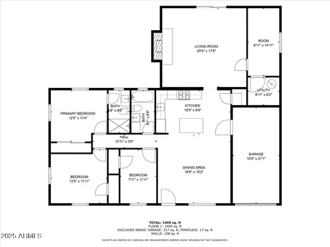 Floorplan - 5331 E Virginia Ave, Phoenix, AZ 85008 photo 1 of 1