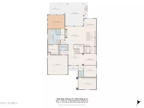 Floorplan - 10515 E Sheffield Dr, Mesa, AZ 85212 photo 1 of 1