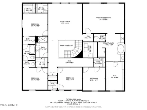 Floorplan - 10439 E Starion Ave, Mesa, AZ 85212 photo 2 of 4