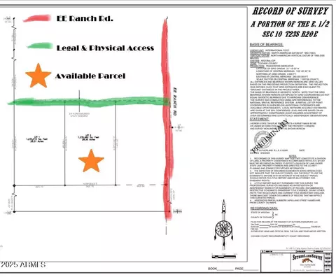tbd N Ee Ranch Lot 2 Of 2 Rd #2 OF 2, Mcneal, AZ 85617