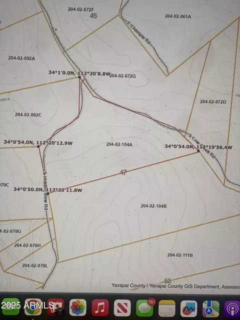 00 N Nnn N Lake Plesant Hidden View Rd #47, Morristown, AZ 85342