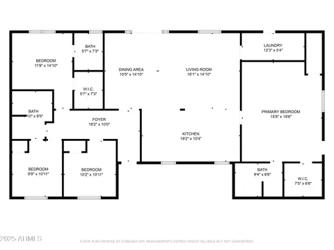 Floorplan - 1835 E Palmcroft Dr, Tempe, AZ 85282 photo 1 of 1