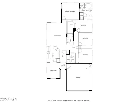 Floorplan - 11122 E Sombra Ave, Mesa, AZ 85212 photo 1 of 1