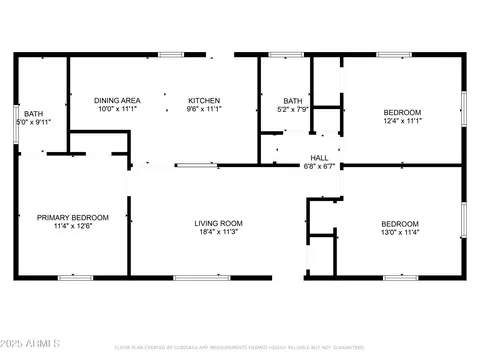 Floorplan - 8302 N 30th Dr, Phoenix, AZ 85051 photo 2 of 2