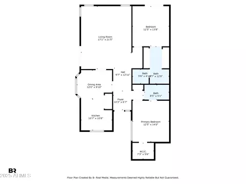 Floorplan - 2249 E Flossmoor Ave, Mesa, AZ 85204 photo 1 of 1