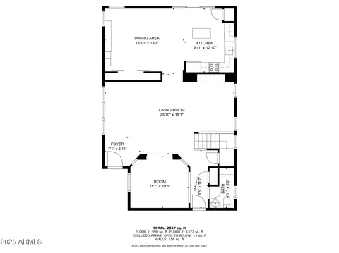 Floorplan - 4342 E Orchid Ln, Gilbert, AZ 85296 photo 1 of 6