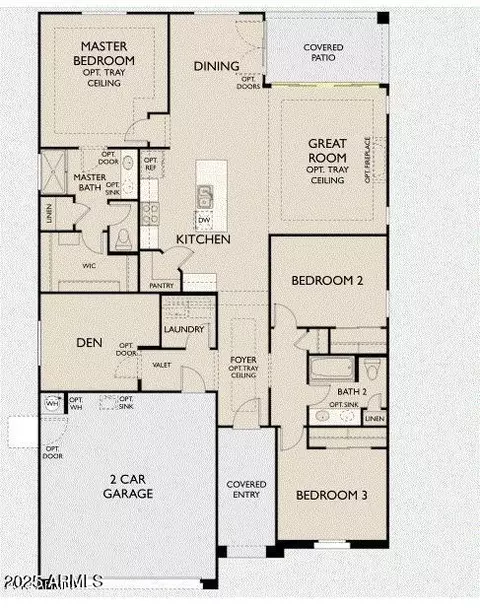 Floorplan - 10154 E Revolution Dr, Mesa, AZ 85212 photo 1 of 1
