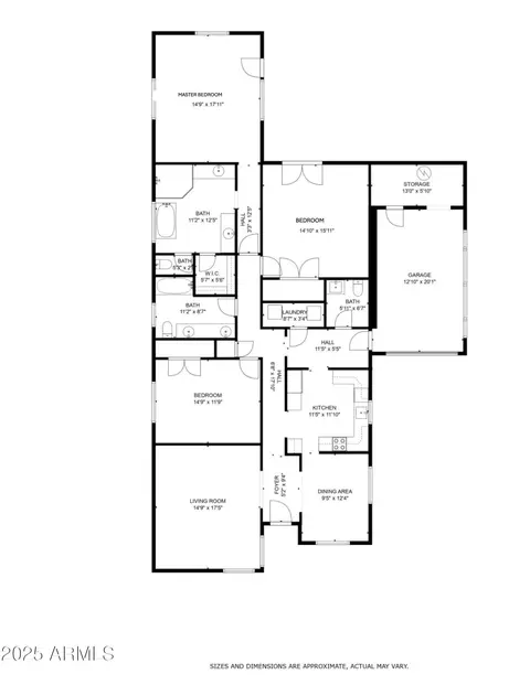 Floorplan - 152 W 2nd St, Mesa, AZ 85201 photo 2 of 2