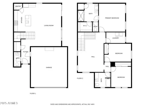 Floorplan - 1555 S Loren Ln, Gilbert, AZ 85296 photo 3 of 3
