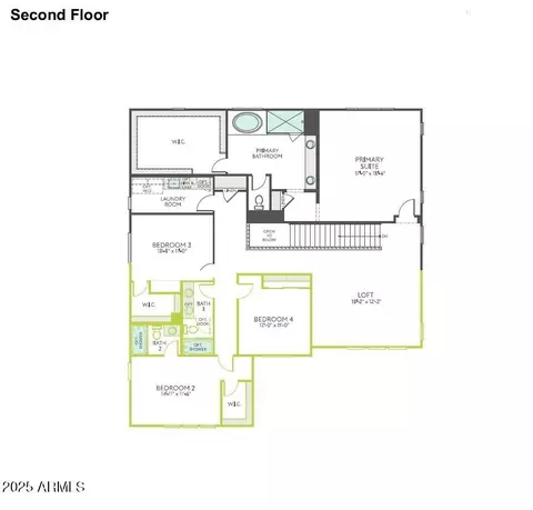 Floorplan - 1232 E Tonto Dr, Gilbert, AZ 85298 photo 2 of 2