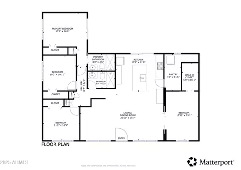 Floorplan - 1002 E Butler Dr, Phoenix, AZ 85020 photo 2 of 2