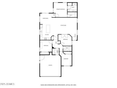 Floorplan - 2937 E Aris Dr, Gilbert, AZ 85298 photo 2 of 2