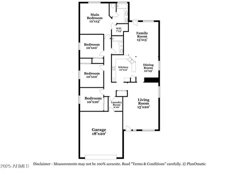 Floorplan - 3602 S Loback Ln, Gilbert, AZ 85297 photo 1 of 1