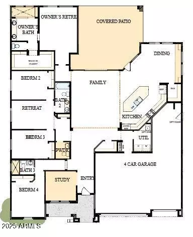 Floorplan - 9809 S Gold Stone Trl, Apache Junction, AZ 85120 photo 1 of 1