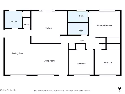Floorplan - 2337 W Diana Ave, Phoenix, AZ 85021 photo 1 of 1