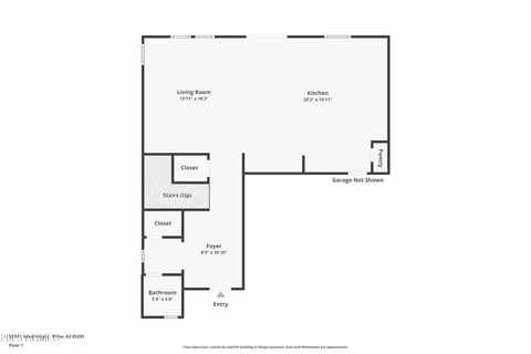 Floorplan - 5018 E Greenway St, Mesa, AZ 85205 photo 1 of 3