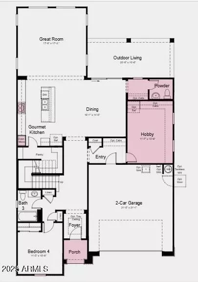 Floorplan - 8116 E Quartet Ave, Mesa, AZ 85212 photo 1 of 3