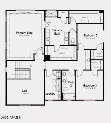 Floorplan - 8116 E Quartet Ave, Mesa, AZ 85212 photo 2 of 3
