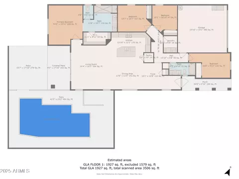Floorplan - 4564 S Centric Way, Mesa, AZ 85212 photo 1 of 1