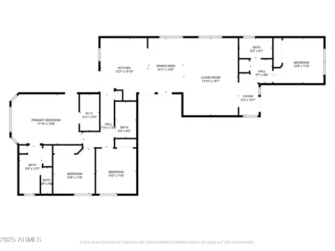 Floorplan - 2833 S Martingale Rd, Gilbert, AZ 85295 photo 1 of 1