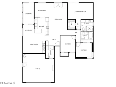 Floorplan - 4335 E Betty Elyse Ln, Phoenix, AZ 85032 photo 1 of 1