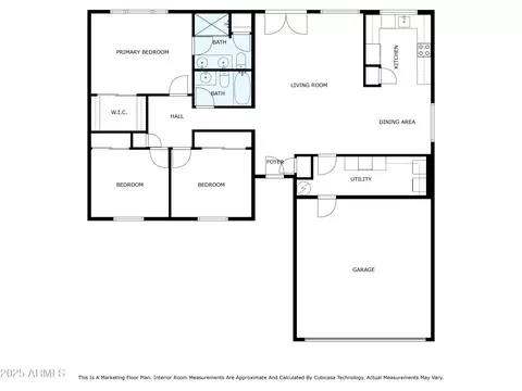 Floorplan - 1231 E Douglas Ave, Gilbert, AZ 85234 photo 3 of 3