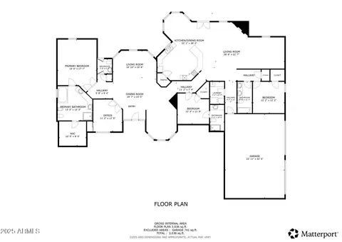 Floorplan - 2610 E Meadowview Dr, Gilbert, AZ 85298 photo 1 of 1