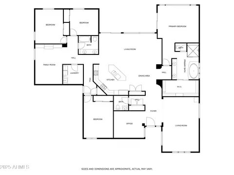 Floorplan - 533 E Joseph Way, Gilbert, AZ 85295 photo 2 of 2