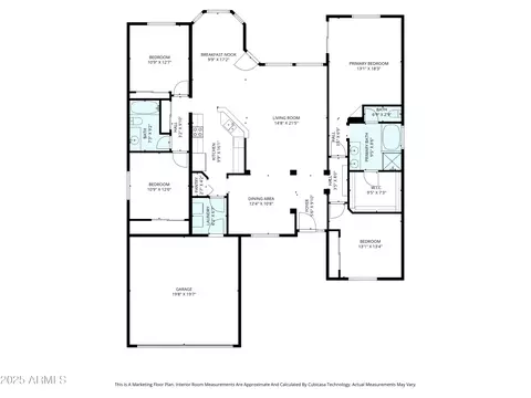 Floorplan - 1648 E Desert Ln, Phoenix, AZ 85042 photo 1 of 1