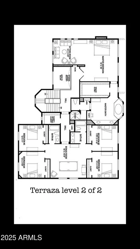 Floorplan - 3732 E Maffeo Rd, Phoenix, AZ 85050 photo 2 of 2