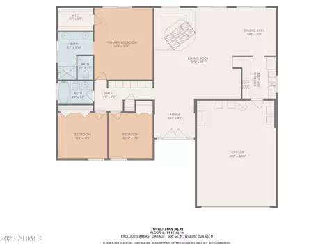 Floorplan - 1216 E Winged Foot Rd, Phoenix, AZ 85022 photo 2 of 2